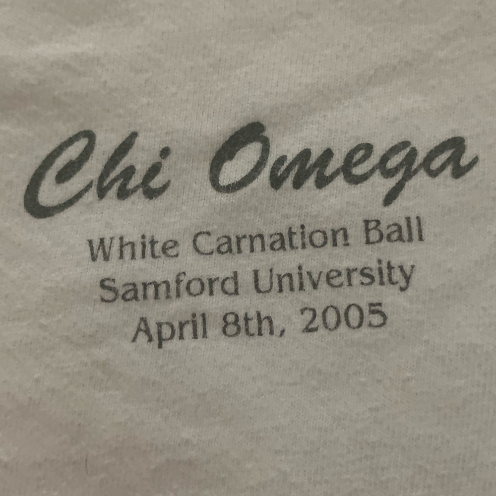2005 Chi Omega T-shirt